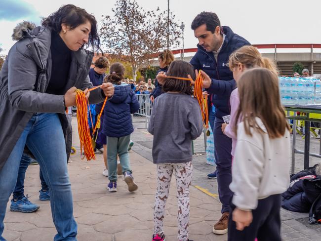 A los participantes de la categoría prebenjamín se les dio una medalla al ser una categoría no competitiva