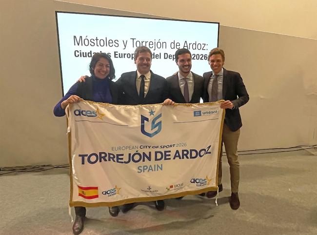 Convenio de colaboración con la Comunidad de Madrid para apoyar la promoción y difusión de Torrejón de Ardoz como Ciudad Europea del Deporte 2026