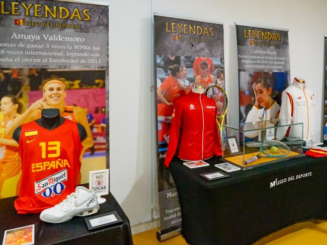 Exposición Museo del Deporte “Leyendas del Deporte”