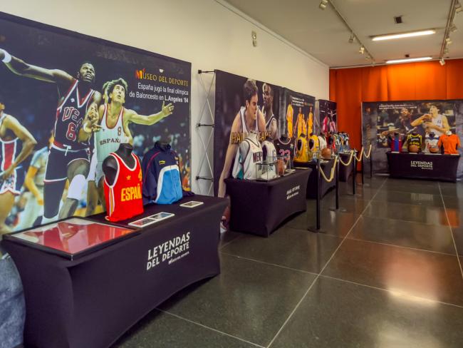 Exposición Museo del Deporte “Leyendas del Deporte”