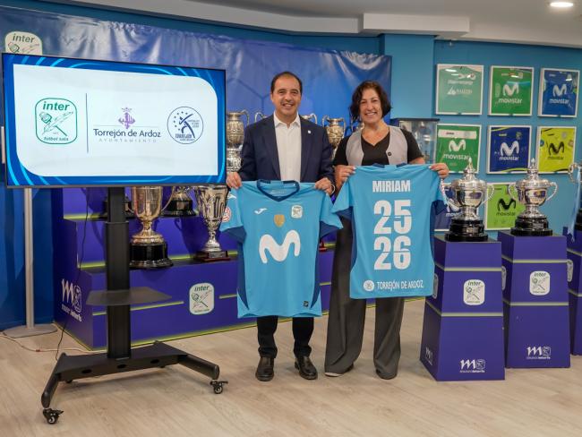 Movistar Inter FS, el club más laureado de fútbol sala del mundo, también luce con orgullo el logo de Ciudad Europea del Deporte 2026