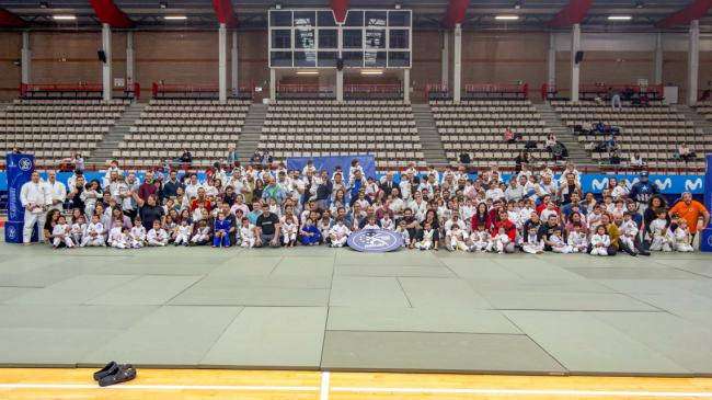 El Pabellón Jorge Garbajosa acogió la jornada “Club Pandy FamiJudo”