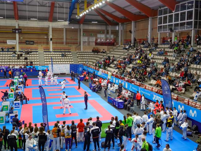 Gran éxito de la jornada de la Liga Nacional de Karate 