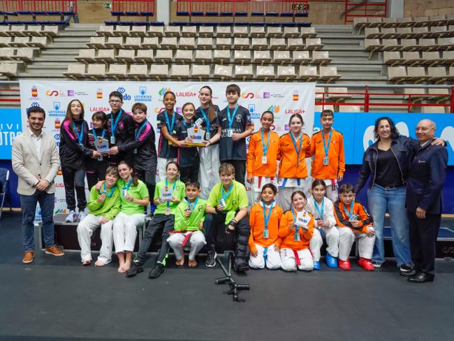 Gran éxito de la jornada de la Liga Nacional de Karate 