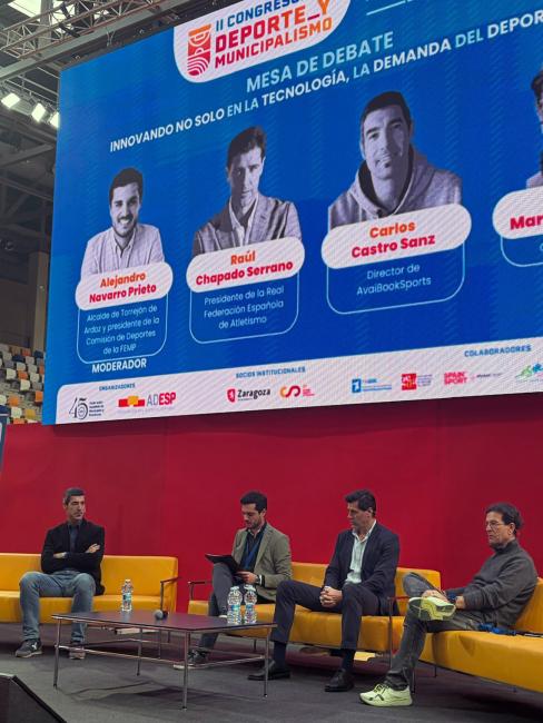 El alcalde en el inicio del II Congreso Nacional de Deporte y Municipalismo