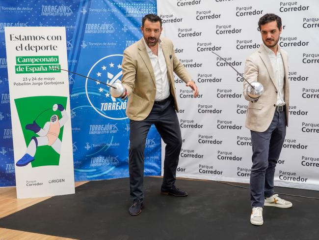 José Luis Abajo “Pirri” y Alejandro Navarro 