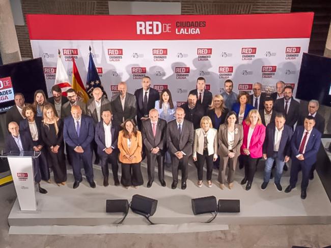 Acto de presentación de Red de Ciudades LALIGA