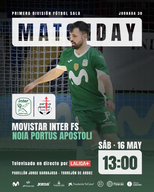 Partido Movistar Inter vs Noia Portus