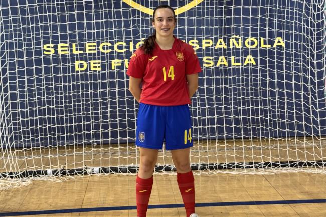 María Rollón es una habitual de las convocatorias de la selección española sub-17