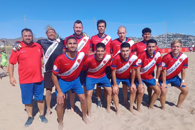 Formación de la AD Torrejón CF en uno de los partidos de esta temporada