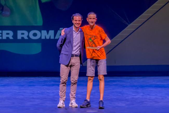 Mejor Deportista con Diversidad Funcional Masculino: Oliver Román