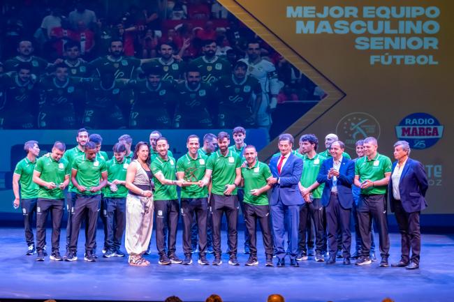 Mejor Equipo Masculino Senior: Inter FS Jp Financial