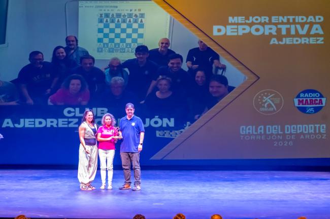 Mejor Entidad Deportiva: Club Ajedrez Torrejon