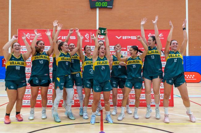 Villalba, campeón femenino de la Copa VIPS