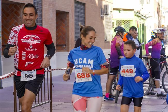 La diputada regional, Ainhoa García, participó en la carrera familiar