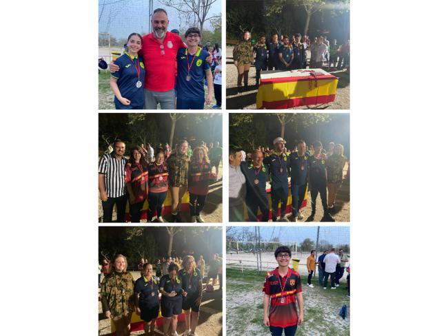  Integrantes de la Agrupación Deportiva Petanca Torrejón que lograron medalla en la Fase Final de la Comunidad de Madrid de petanca, previa al Campeonato de España